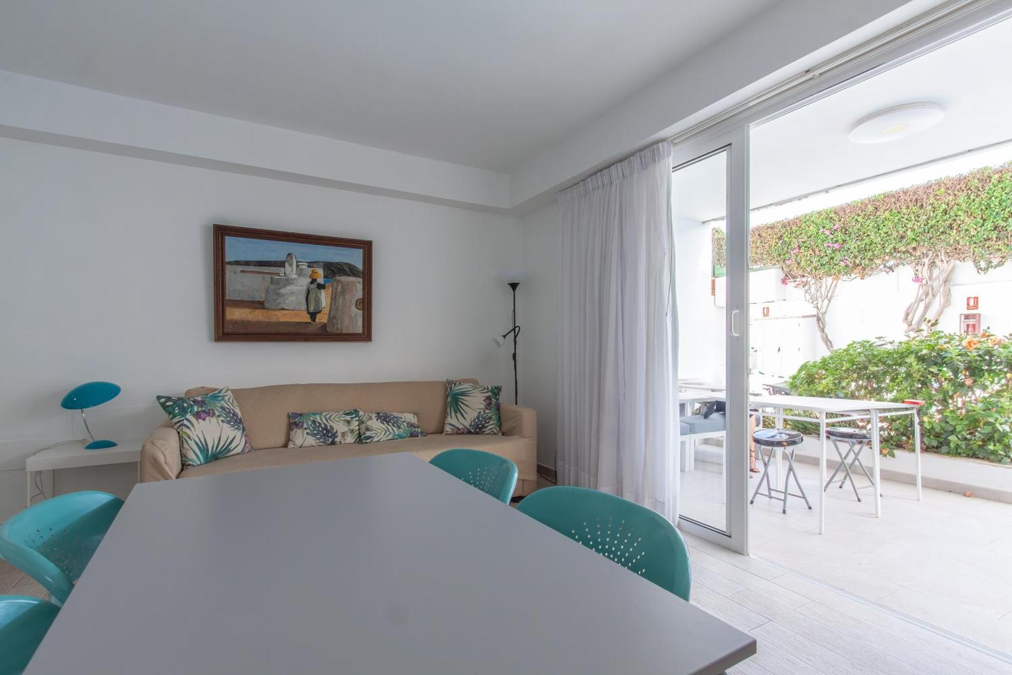 Apartamento Con Terraza Y Piscina En Playa Del Ing Playa del Inglés Exterior foto